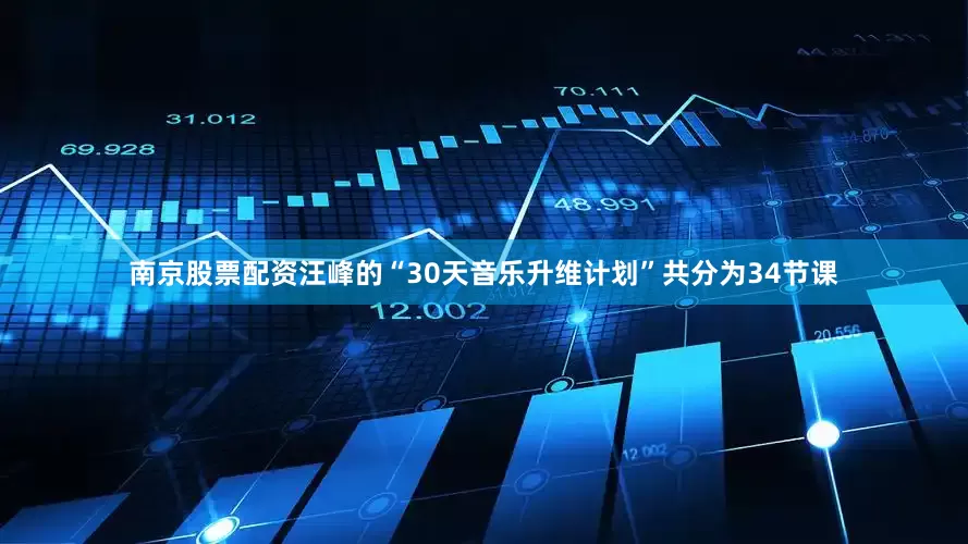 南京股票配资汪峰的“30天音乐升维计划”共分为34节课